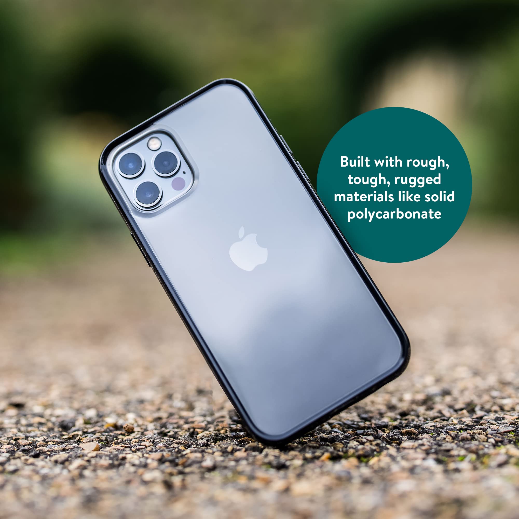 Mous Clear iPhone 13 Pro Max Case - Crystal Clear Slim Protective Cover with Scratch Resistant & Shockproof Design - Perfect for Everyday Use, Travel, and Outdoor Activities