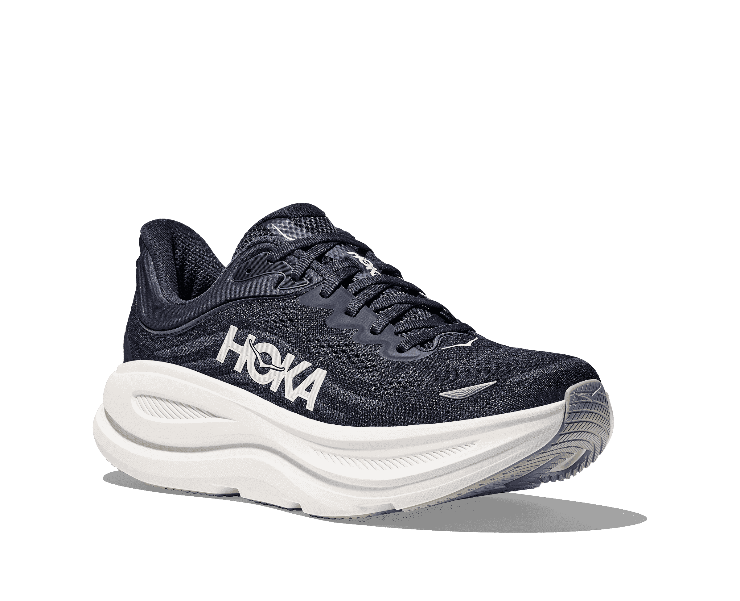HOKA Bondi 9 Running Shoes for Men - Lightweight Cushioned Sneakers for Road Running, Walking & Everyday Comfort