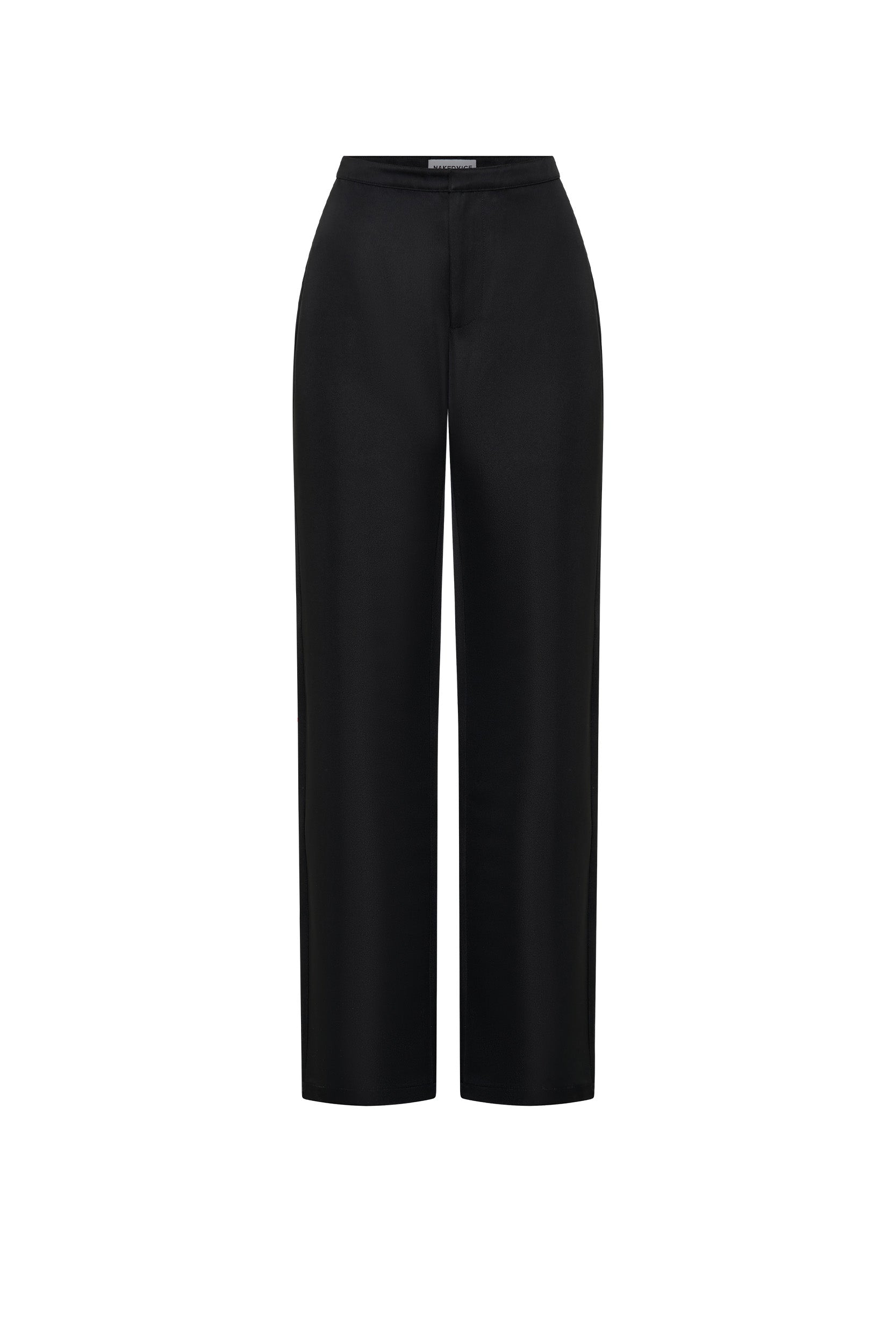 Brodie Black Pants for Women - High Waisted Slim Fit Trousers for Work, Office & Casual Wear | Comfortable Stretch Fabric for Everyday Style