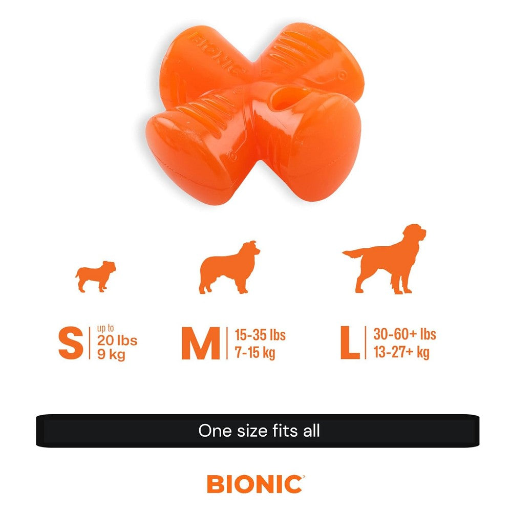 Bionic Stuffer Dog Toy - Durable Chew Toy for Aggressive Chewers, Interactive Treat Dispenser for Large & Small Dogs - Perfect for Training, Playtime & Mental Stimulation