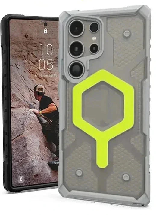 UAG Shockproof Galaxy S25 Ultra Magsafe Rugged Magnetic Case - Protective Cover for Samsung Galaxy S25 Ultra with Strong Magnets - Perfect for Outdoor Adventures, Work & Daily Use