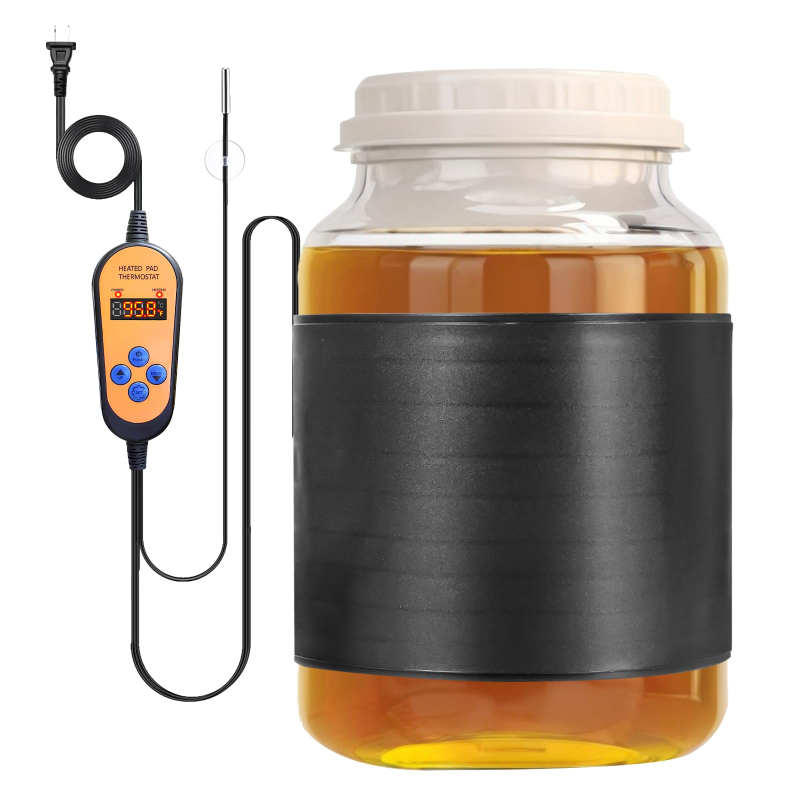 Organic Kombucha & Sourdough Fermentation Heating Wrap - 19