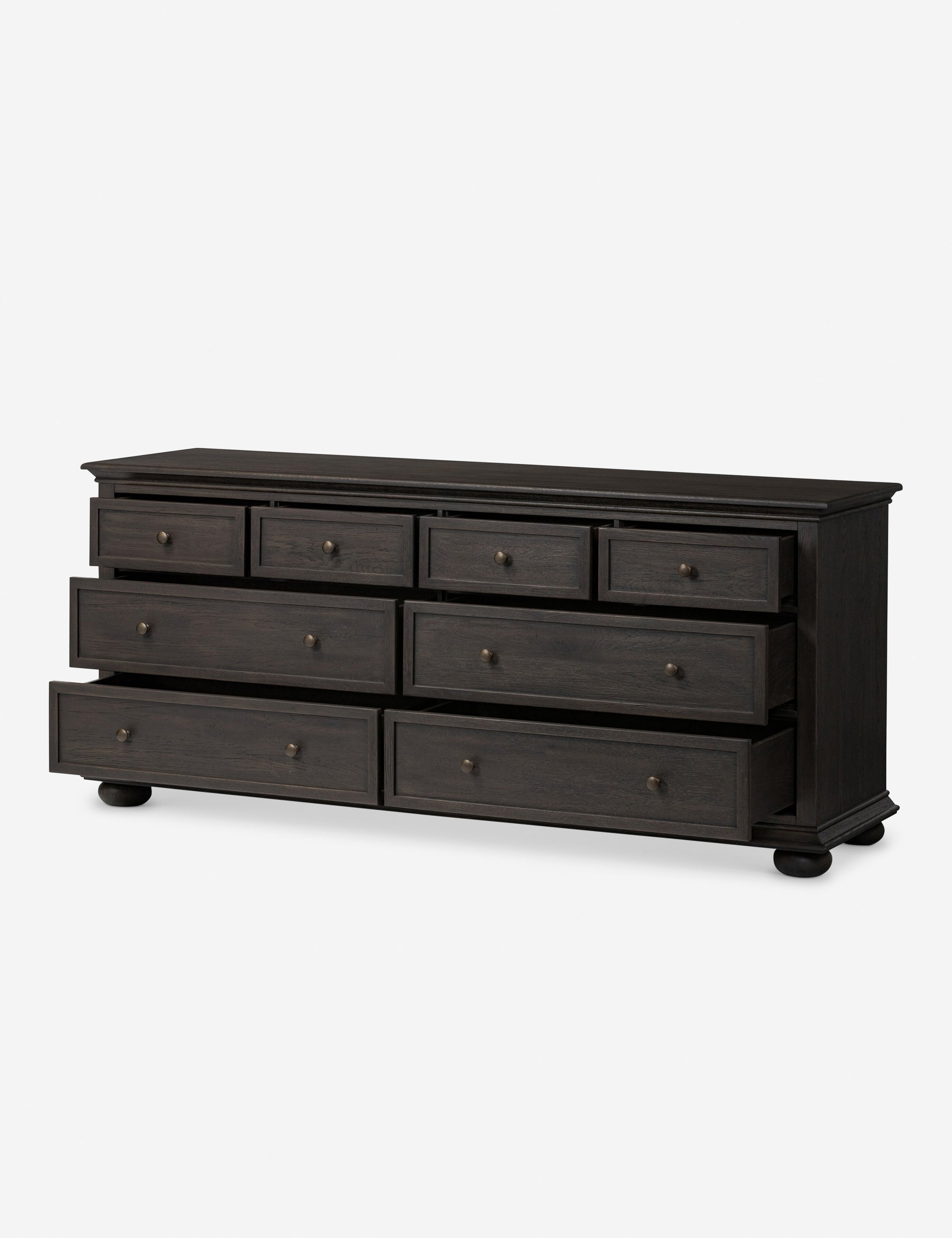 Amber Lewis x Four Hands Geoffrey Wide Dresser - Modern Wooden Dresser with Spacious Drawers for Bedroom Storage & Organization
