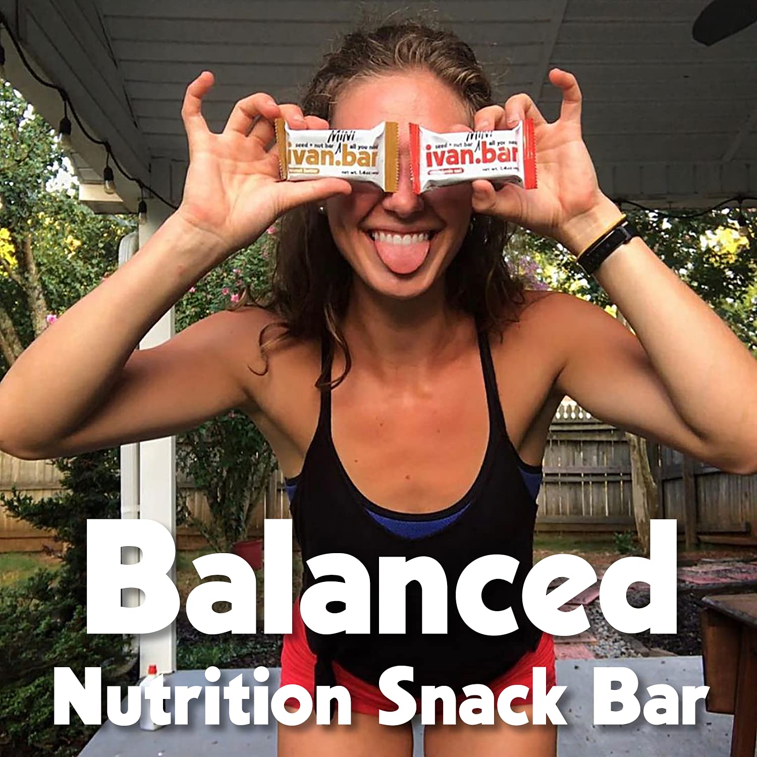High Protein Energy Bars - Vegan, All Natural, Gluten Free, Dairy Free & Soy Free Snacks | Peanut Butter Flavor | 2.5oz (16 Pack) | Perfect for Workouts, Hiking & On-the-Go Nutrition