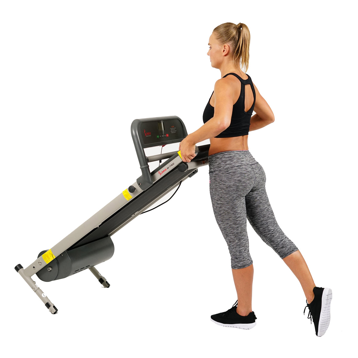 Compact Folding Treadmill for Home Gym - Space Saving Exercise Equipment for Small Rooms & Apartments - Perfect for Cardio Workouts, Running & Walking at Home