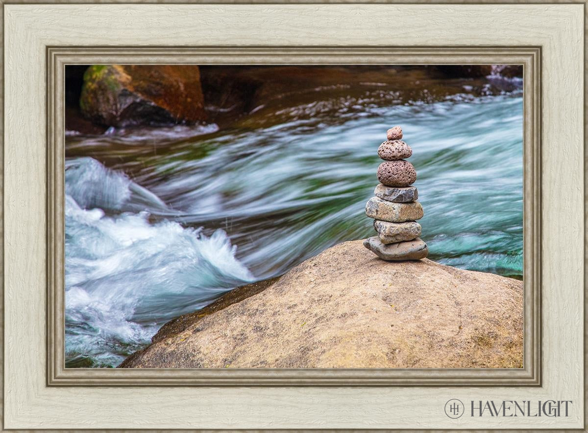 Cairn Meditation Stones - Natural Balancing Stones for Mindfulness, Stress Relief & Yoga - Perfect for Home, Office & Outdoor Meditation Practice