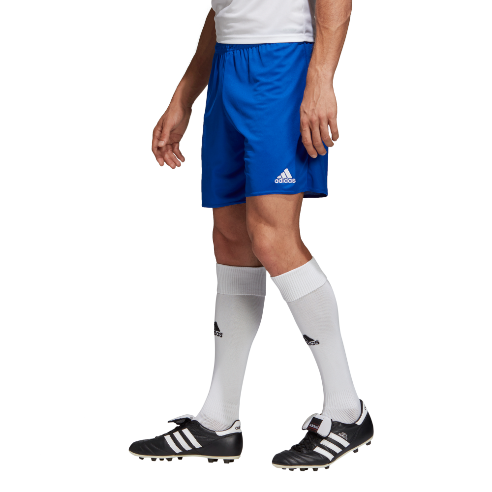 Adidas Youth Parma 16 Soccer Shorts - Blue/White Athletic Shorts for Boys - Perfect for Soccer Practice, Training & Casual Wear