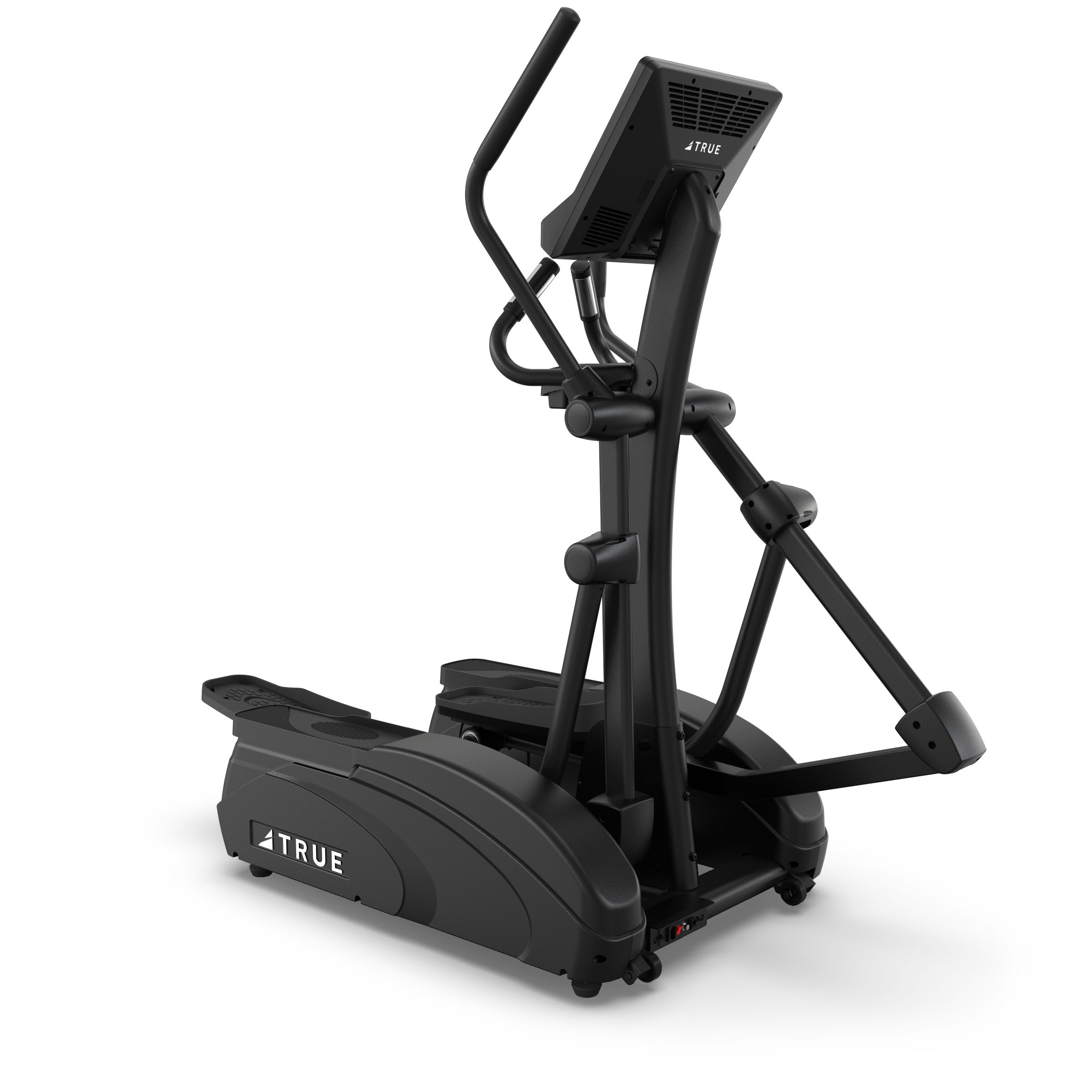 TRUE Fitness Launch Elliptical Machine - Low Impact Cardio Trainer for Home Gym, Full Body Workout Equipment - Perfect for Small Spaces & Apartment Fitness