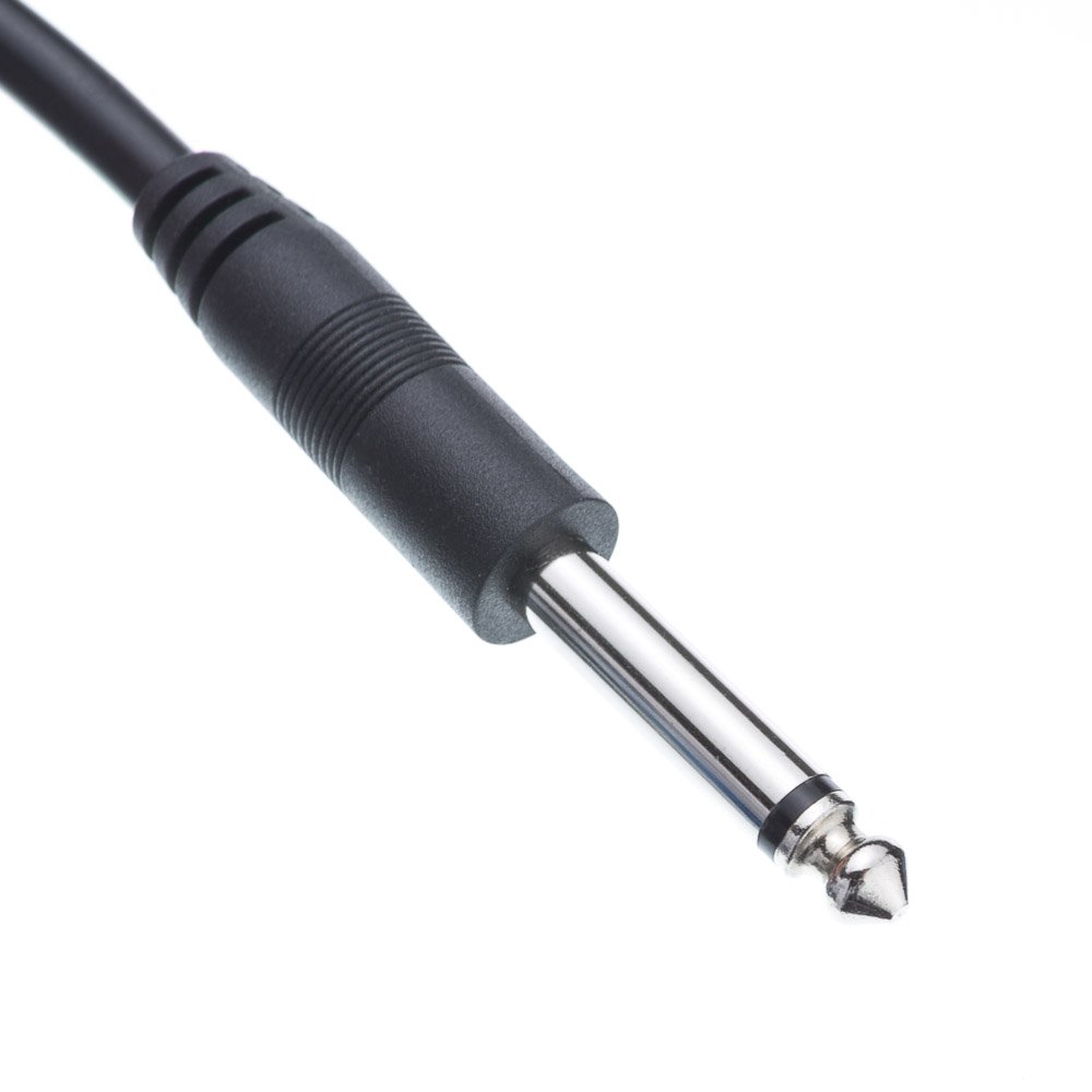 Premium XLR Male to 1/4 Inch Mono Male Audio Cable - 15ft High-Quality Shielded Cord for Studio Microphones, Instruments & Professional Audio Equipment - Perfect for Live Performances, Recording Studios & DJ Setups