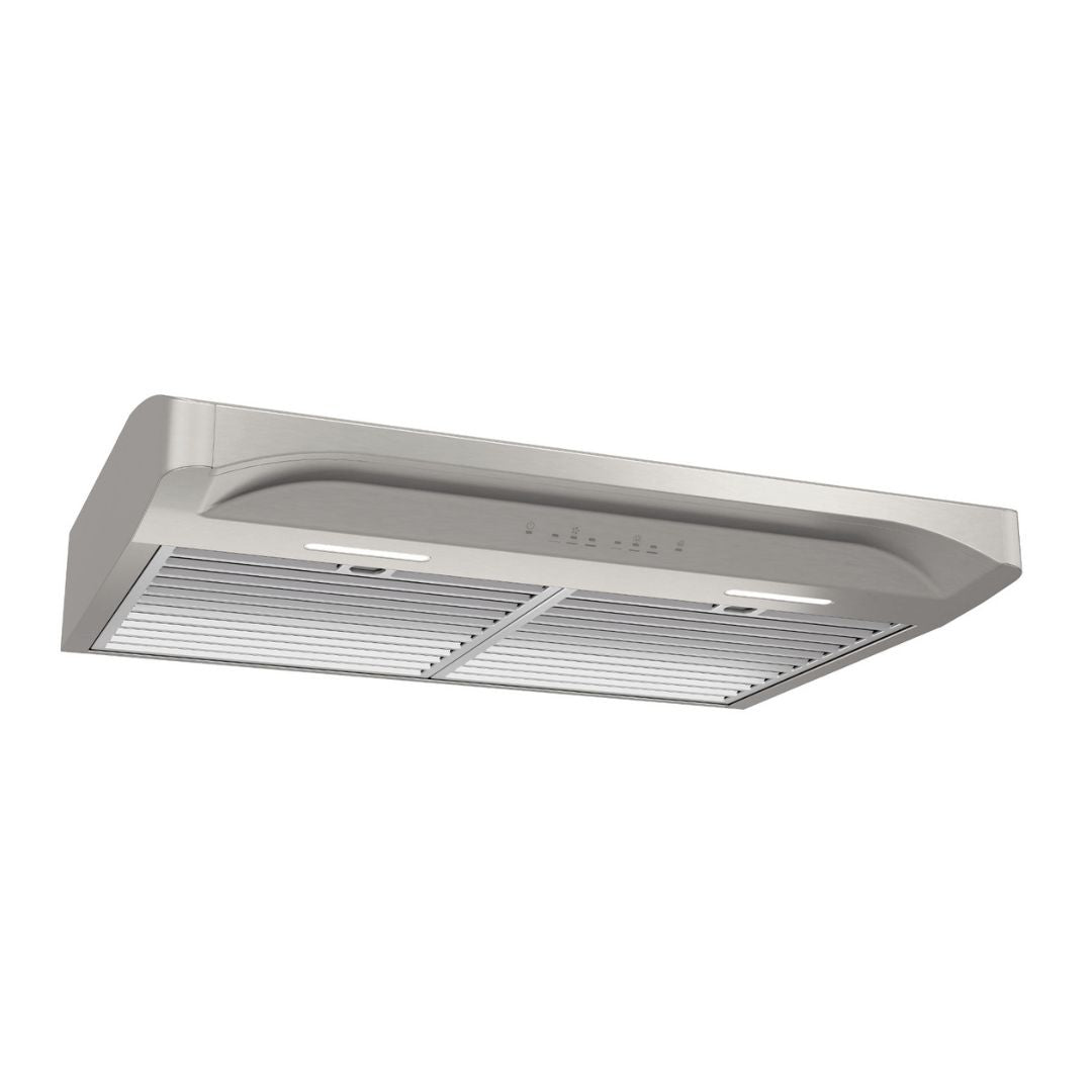 Broan Elite Alta III Series 30-Inch Stainless Steel Convertible Under Cabinet Range Hood - ALT330SS | Powerful Kitchen Ventilation for Smoke & Odor Removal | Perfect for Home Cooking & Grilling