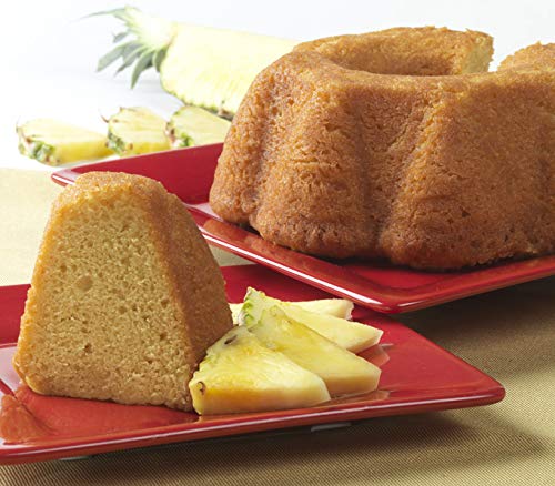 Premium TORTUGA Caribbean Pineapple Rum Cake - 4 oz Gourmet Rum Cake - Perfect Gift for Holidays, Birthdays & Parties - Delicious Dessert for Celebrations, Corporate Gifts & Home Enjoyment