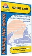 Norris Lake Fishing Map - Detailed Guide for Bass, Catfish & Walleye | Perfect for Anglers & Boating Enthusiasts