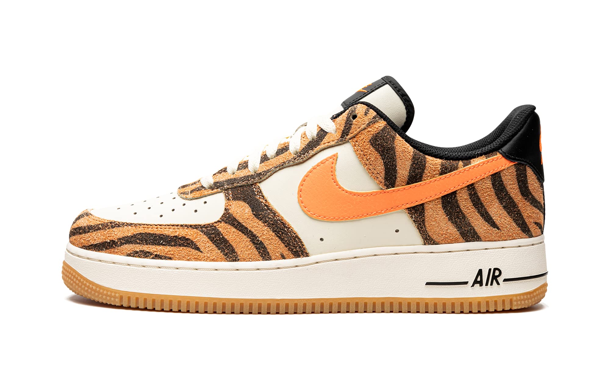 Nike Men's Air Force 1 Low Basketball Shoes - Coconut Milk/Atomic Orange - Size 9 | Classic Sneakers for Casual Wear, Street Style & Basketball Games