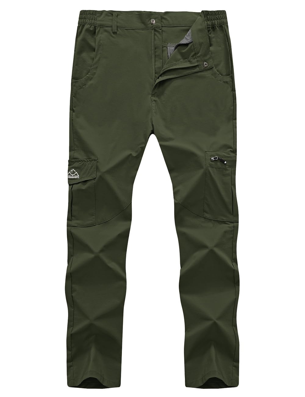 Rdruko Men's Hiking Pants - Lightweight Quick-Dry Water-Resistant Outdoor Pants with 6 Pockets for Hiking, Travel, Work & Fishing | Perfect for Adventure & Outdoor Activities