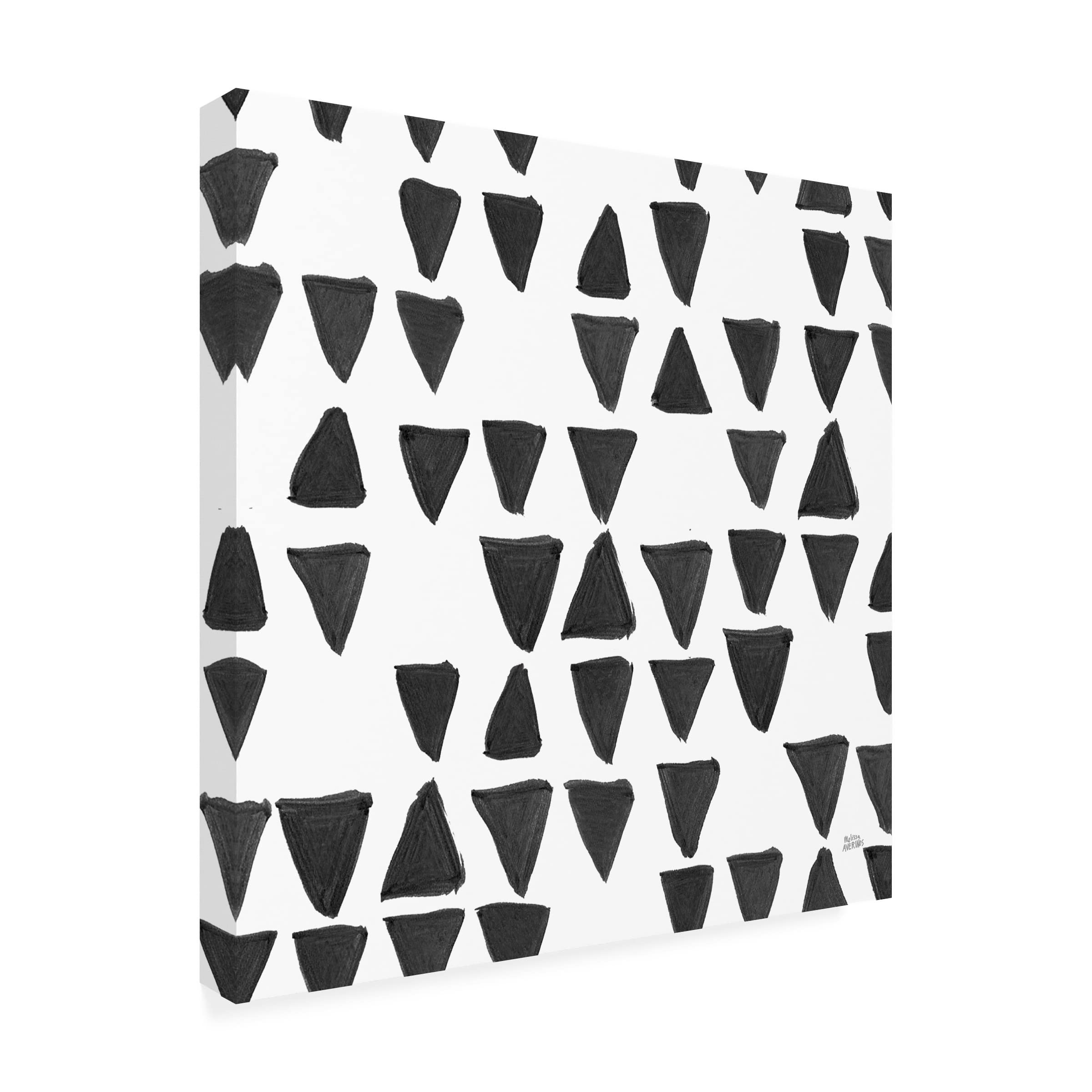 Trademark Fine Art 'Scandy Baby Pattern XIIIB' Canvas Wall Art by Melissa Averinos - Modern Nursery Decor, Baby Room & Home Decoration