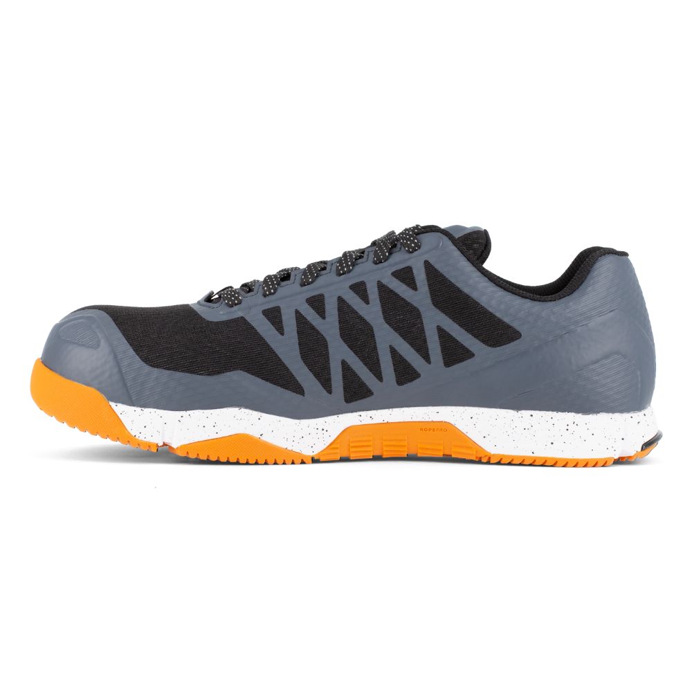 Reebok Speed TR Men's & Women's Composite Toe Safety Work Shoes - CSA Approved, Lightweight & Durable for Construction & Industrial Use (IB4453, Grey)