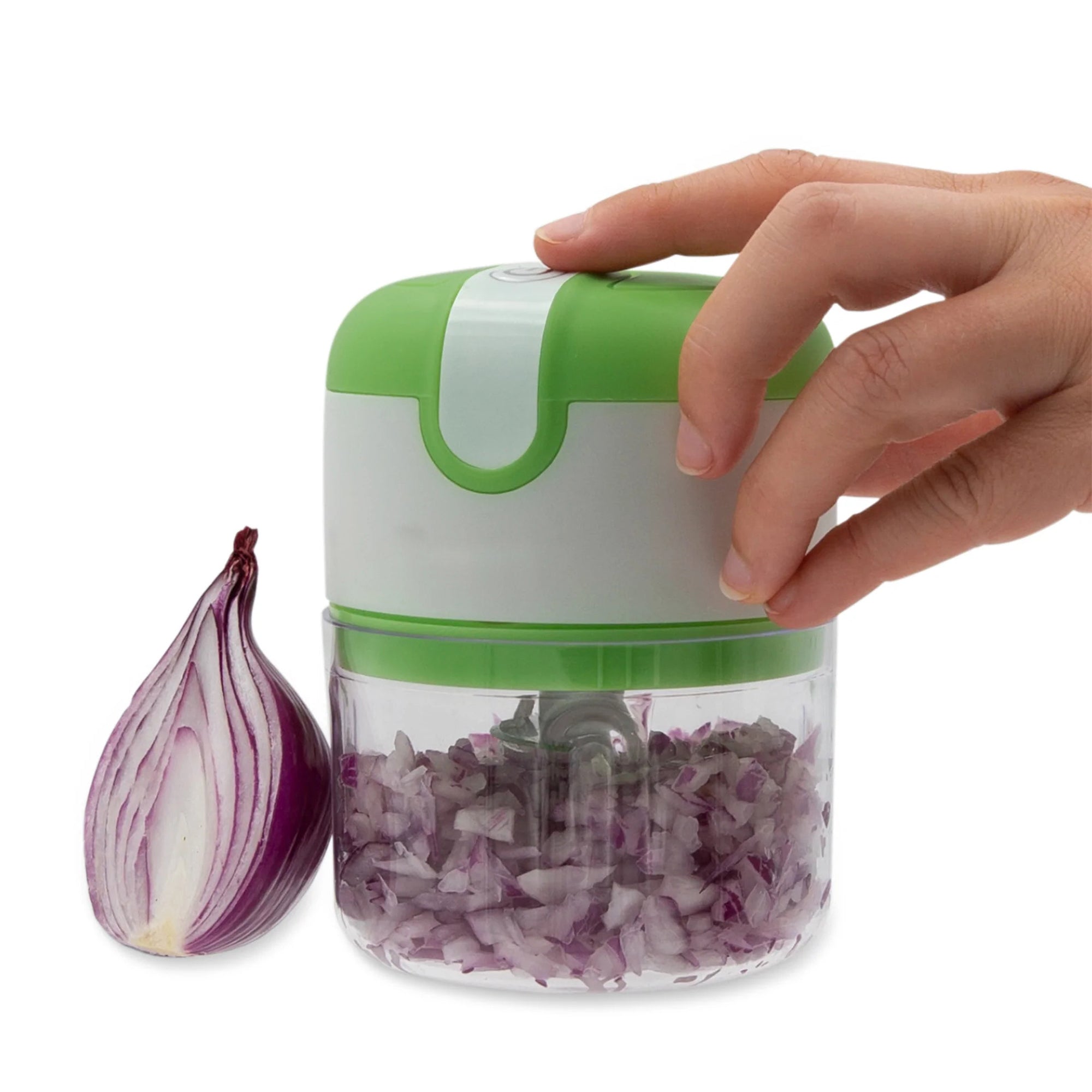 3 Second Chopper - Fast & Easy Vegetable Chopper for Effortless Meal Prep - Perfect for Salads, Stir-Fries & Quick Cooking at Home