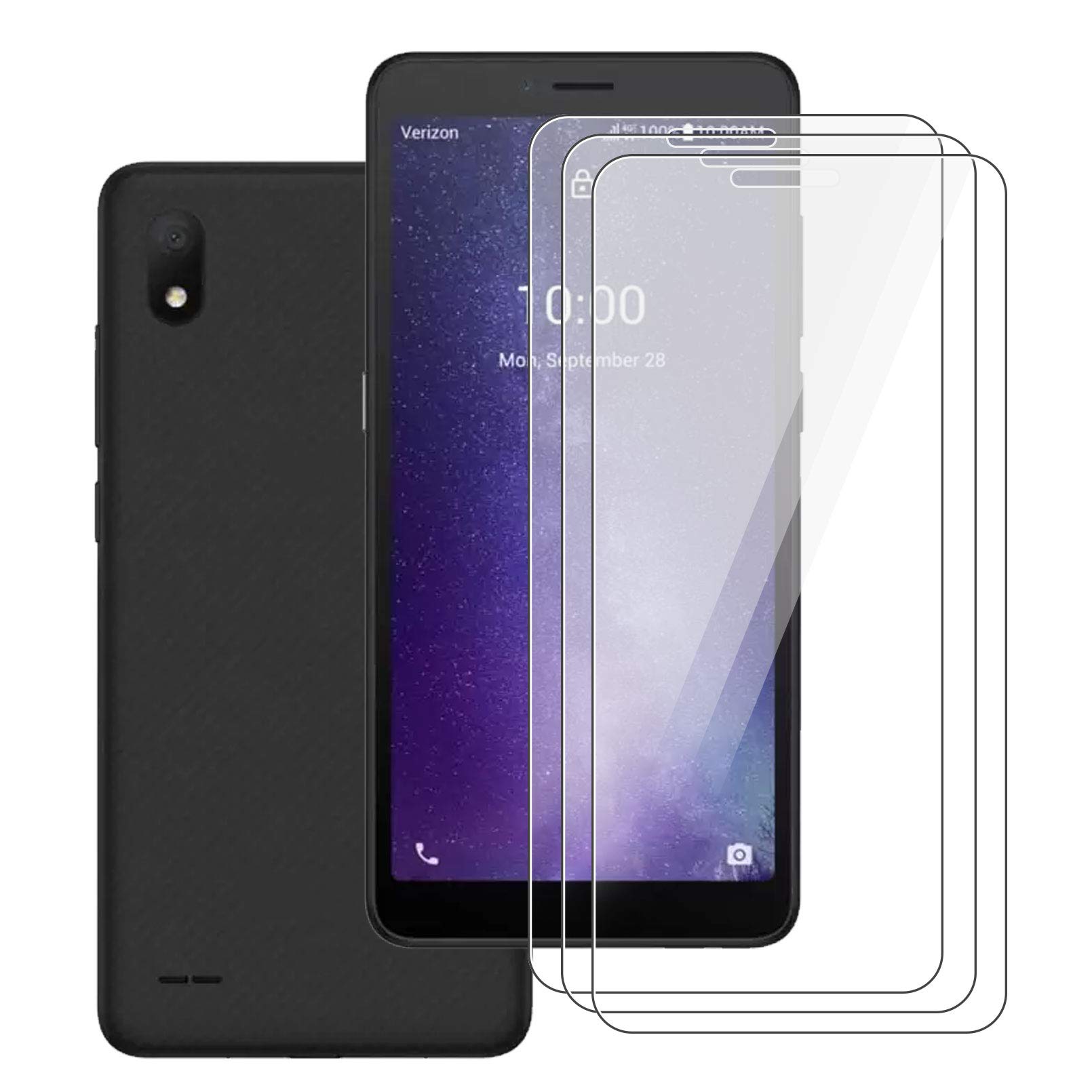 [3-Pack] TCL Signa Screen Protector - 9H Hardness Anti-Scratch Tempered Glass for TCL Signa 5.50