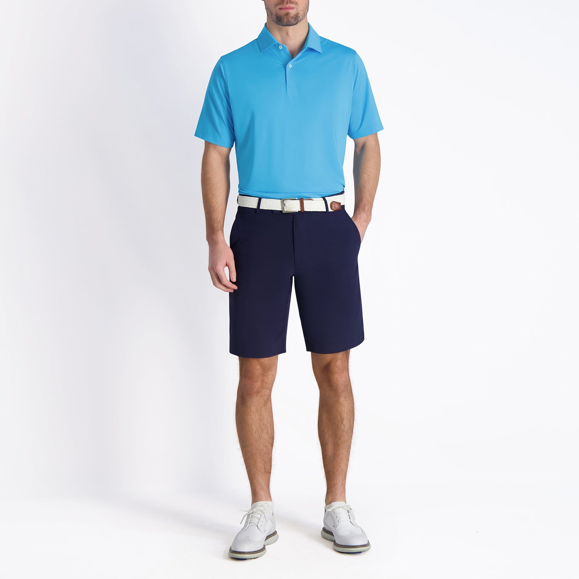 USA Tournament Solid Tech Jersey Polo - Breathable Performance Polo Shirt for Men & Women - Perfect for Golf, Tennis & Casual Wear