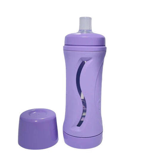 Subo Insulated Food Bottle - 16oz Stainless Steel Thermal Container for Hot & Cold Meals - Perfect for Lunch, Picnics, and Office - Lavender Color