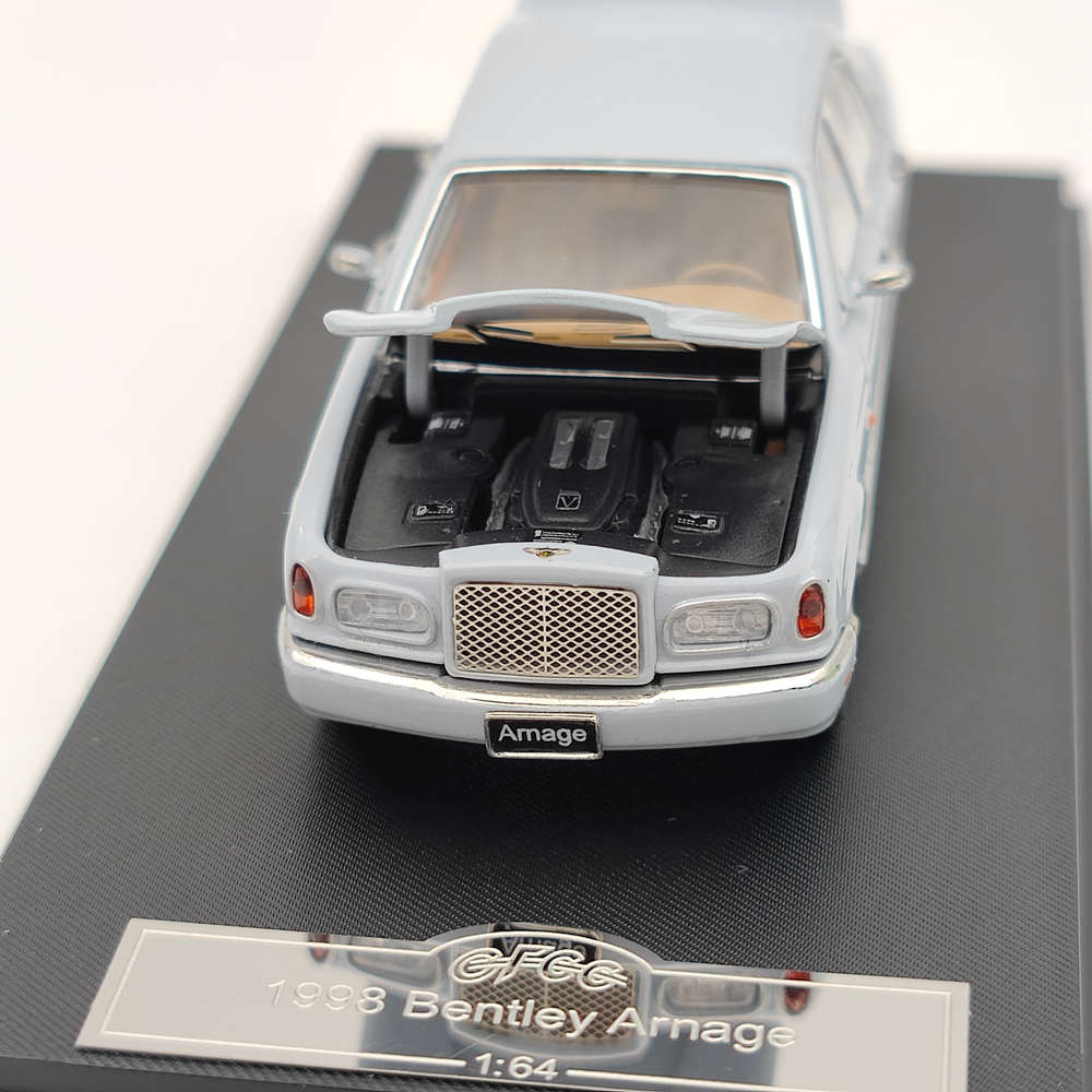 GFCC TOYS 1:64 Scale 1998 Bentley Arnage Sky Blue Diecast Car Model - Limited Edition Collectible Toy, Perfect Gift for Car Enthusiasts & Display for Home/Office Decor