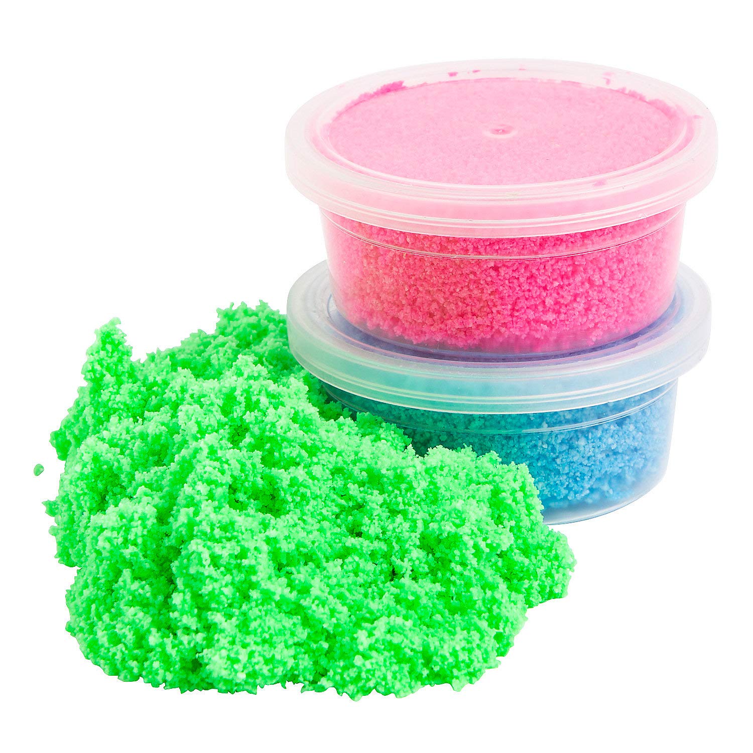 12-Piece Fluffy Growing Sand Set - Fun & Expandable Sensory Toy for Kids - Perfect for Playtime, Stress Relief & Creative Activities