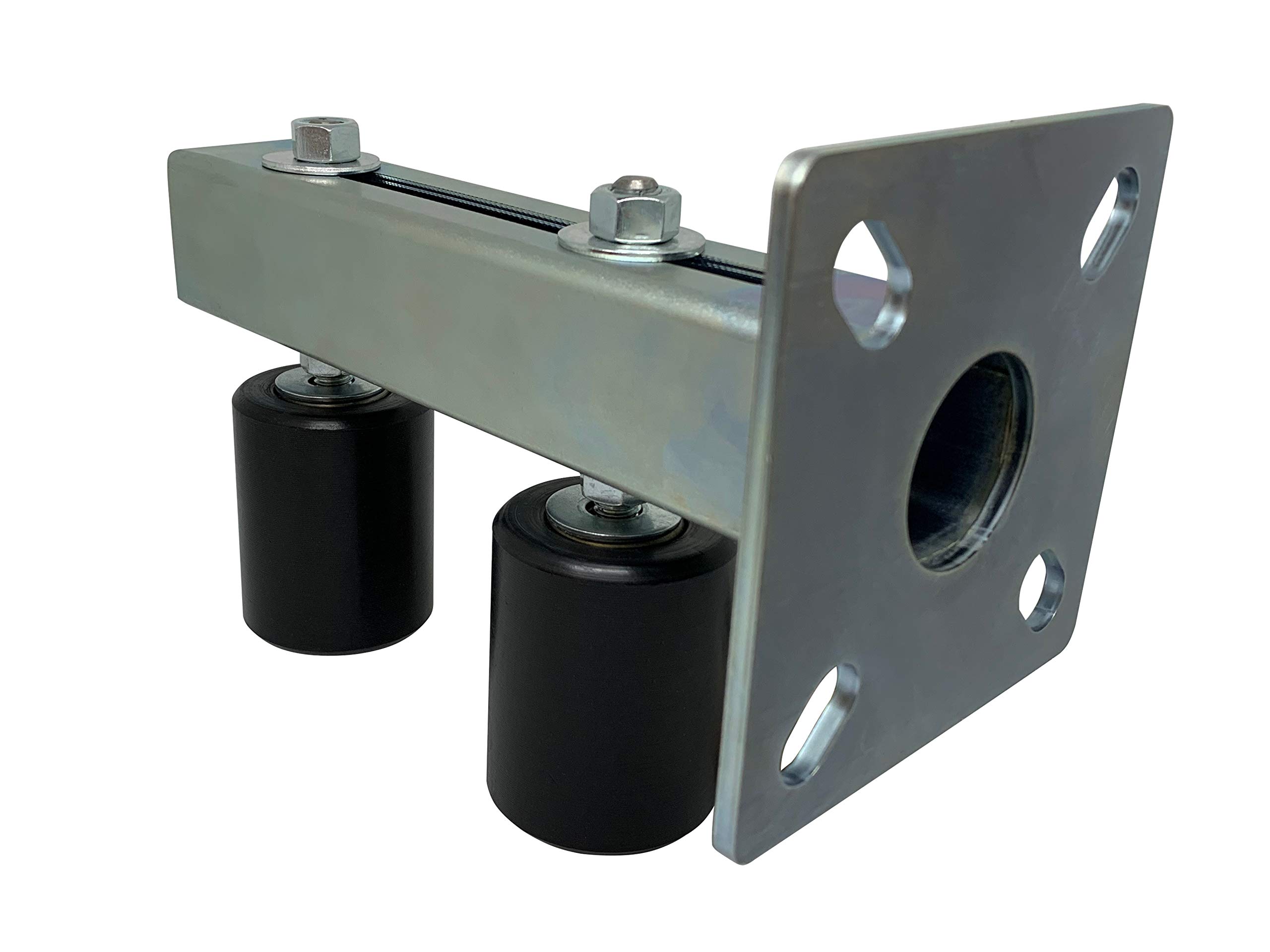 Heavy Duty Adjustable Slide Gate Dual Guide Rollers - 3