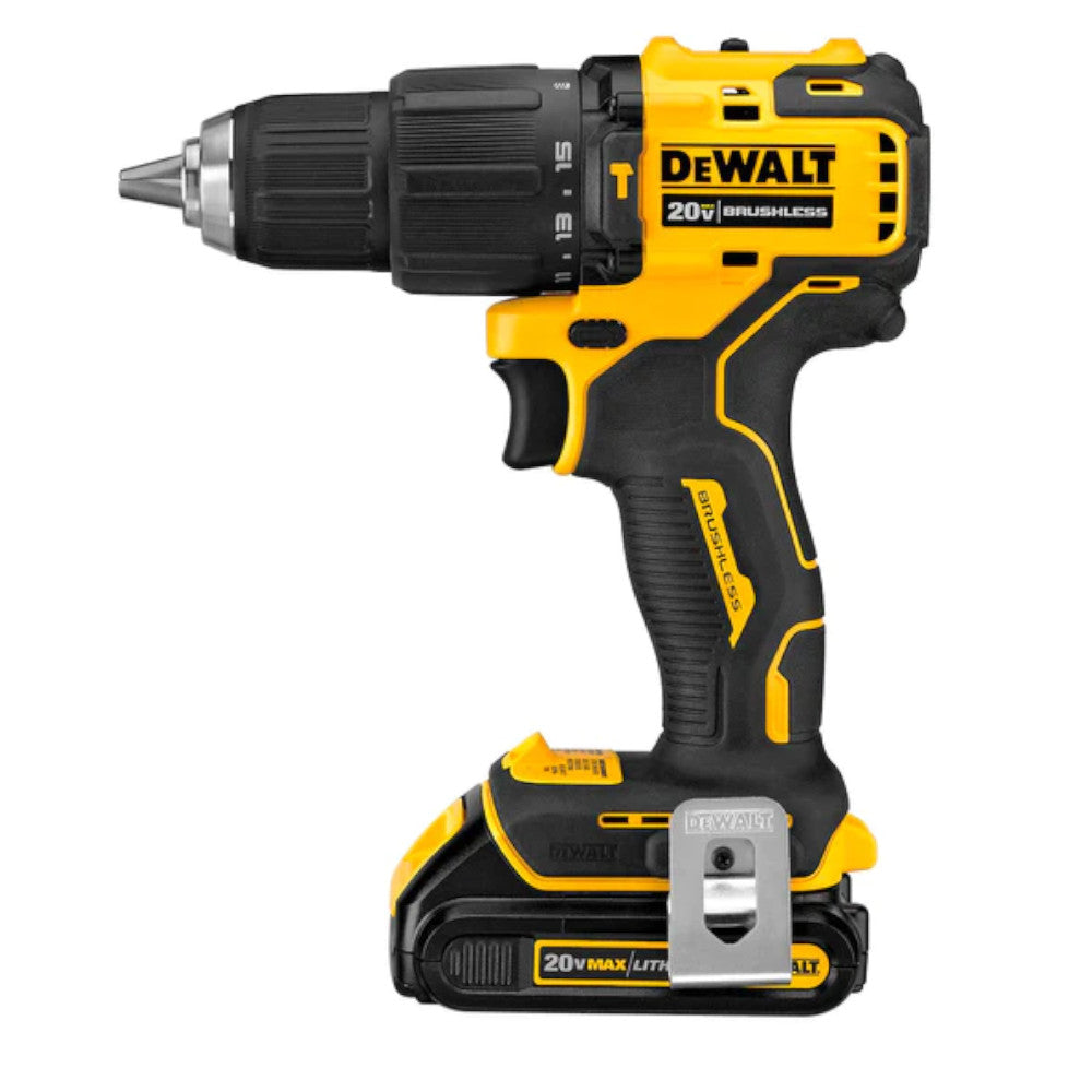 DEWALT DCK279C2 20V Max Brushless Hammer Drill & Impact Driver Combo Kit (Refurbished) - Professional Power Tools for Construction, Woodworking & DIY Projects