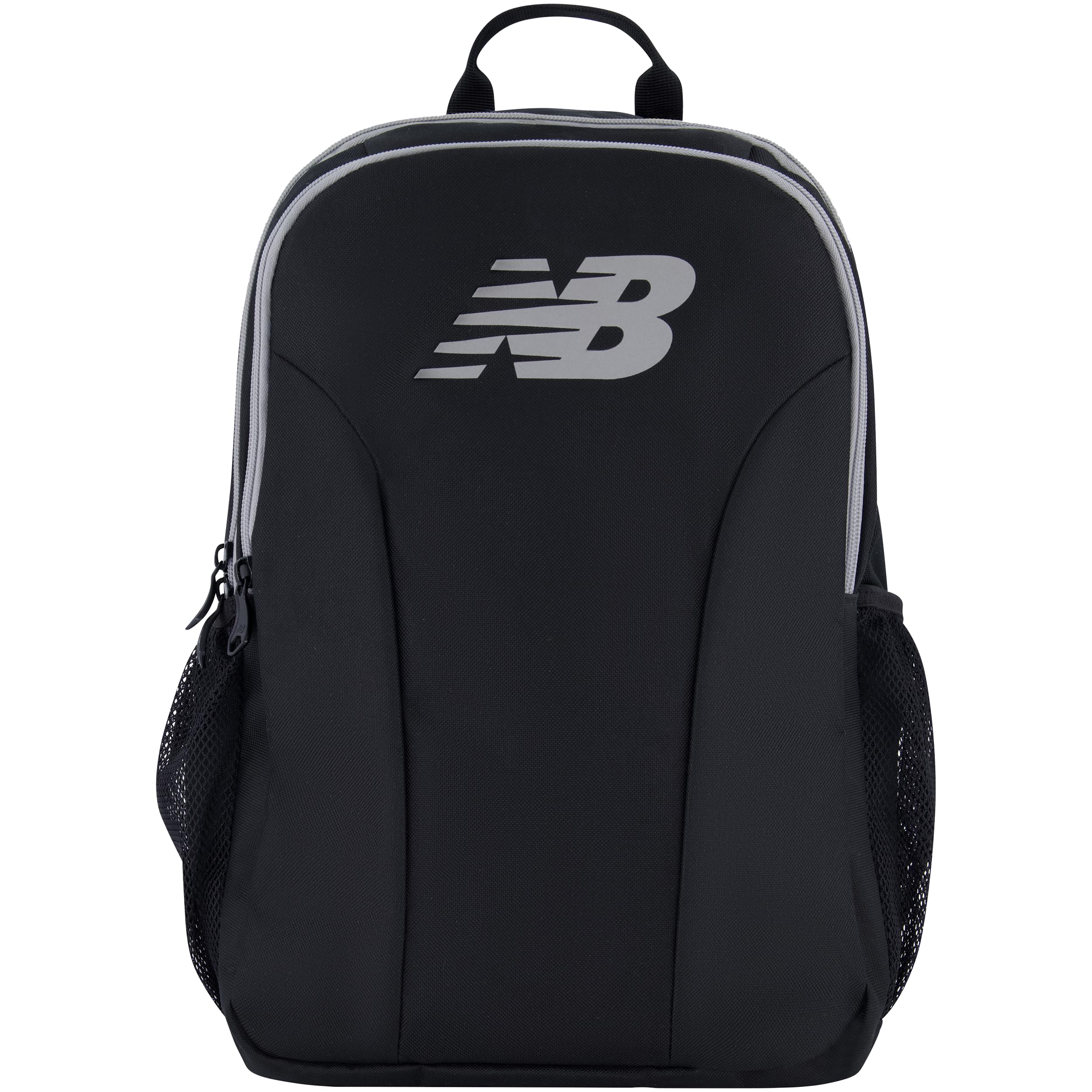 New Balance 19 Inch Laptop Backpack for Men & Women - Durable Travel Computer Bag with USB Charging Port - Perfect for Work, School & Business Trips (Black)