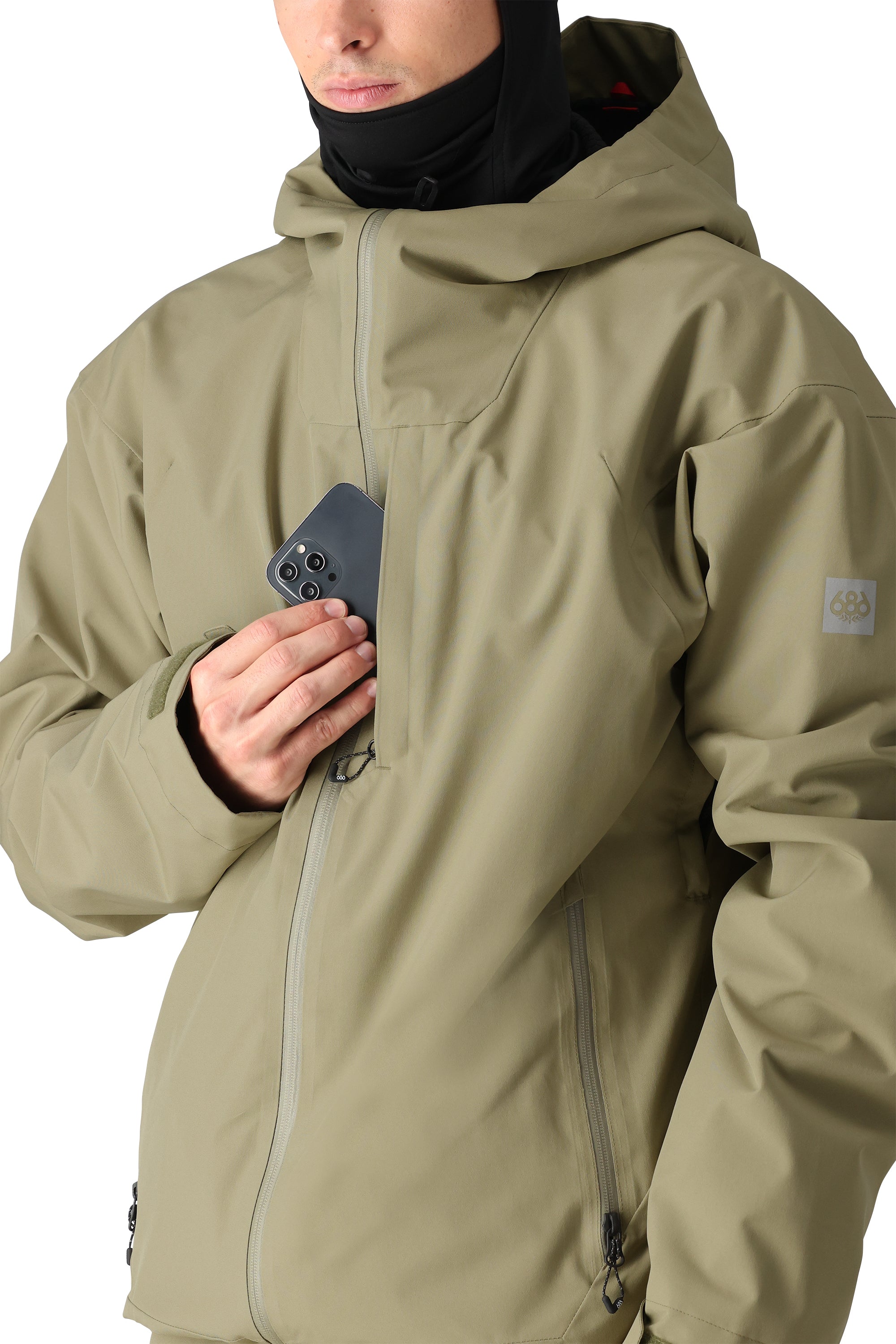 686 Gateway Shell Jacket 2025 - Waterproof & Windproof Outdoor Jacket for Men & Women - Perfect for Hiking, Skiing, and Winter Sports