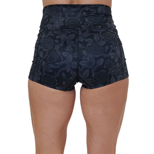 Stylish Women's Shorts - Dangerously Beautiful High Waist Summer Casual Shorts for Outdoor, Beach, and Vacation