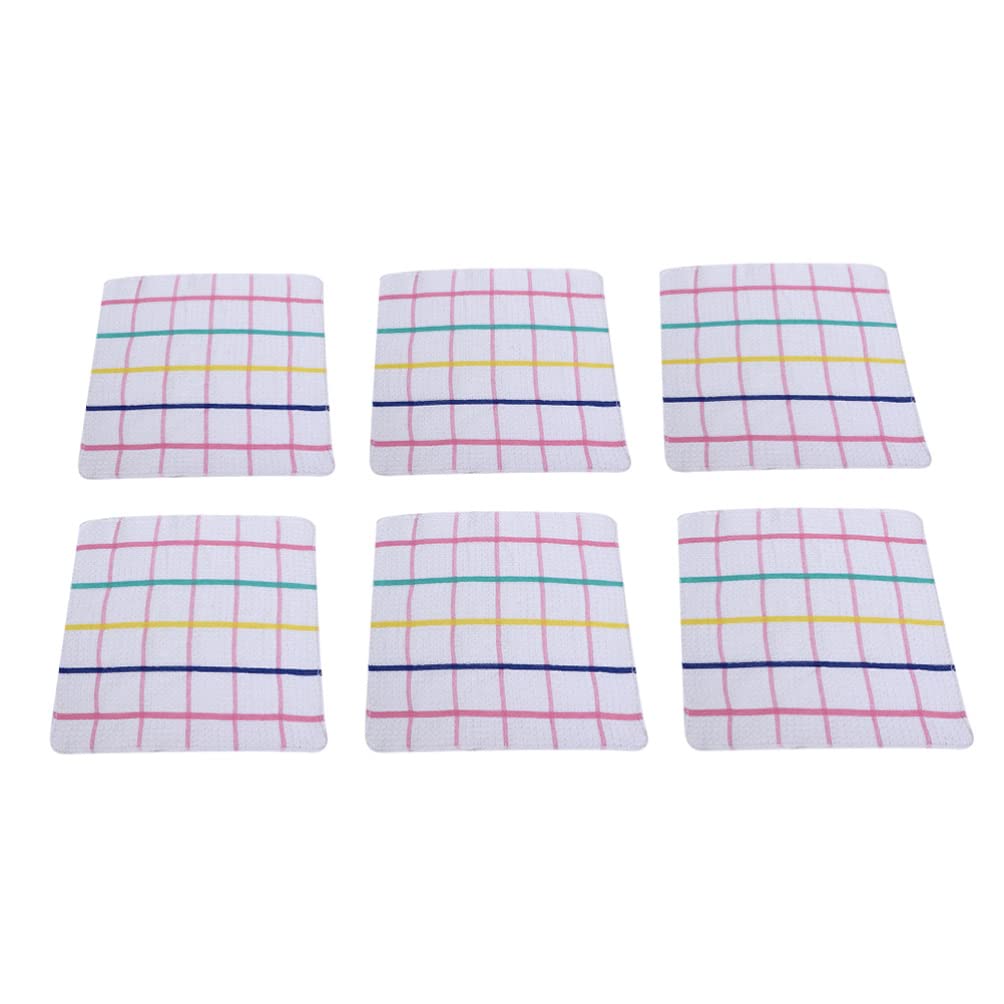 UKCOCO Quick Dry Microfiber Kitchen Towels - 12 Pack Super Absorbent, Nonstick Oil, Washable & Fast Drying Dish Cloths for Cleaning, Dishes & Household Chores - Perfect for Kitchen, Camping & Gym Use