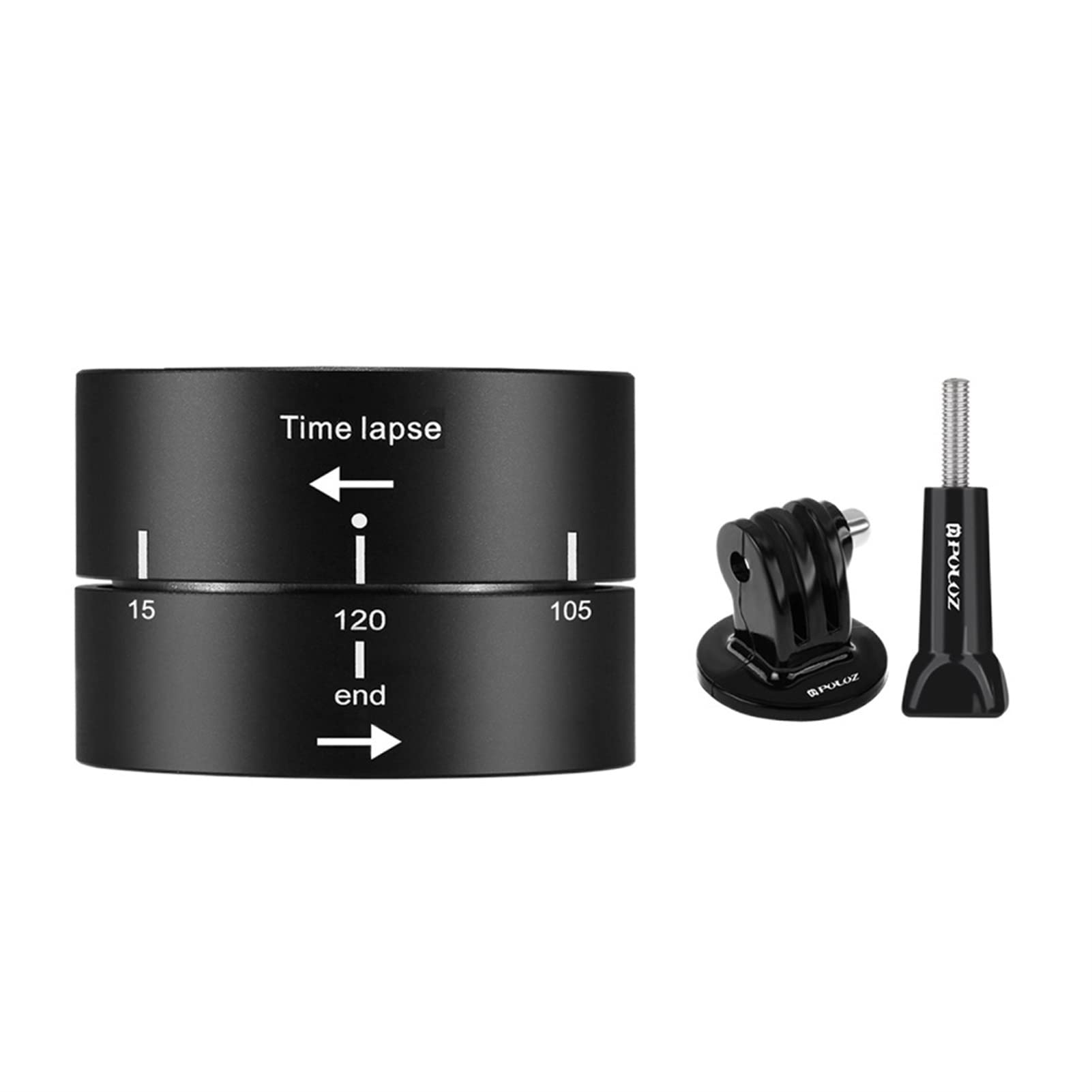 Outdoor Time Lapse Camera - 360° Panning Rotation, 120-Minute Recording, Smartphone & DSLR Stabilizer | Perfect for Nature Photography, Construction Monitoring & Creative Video Projects