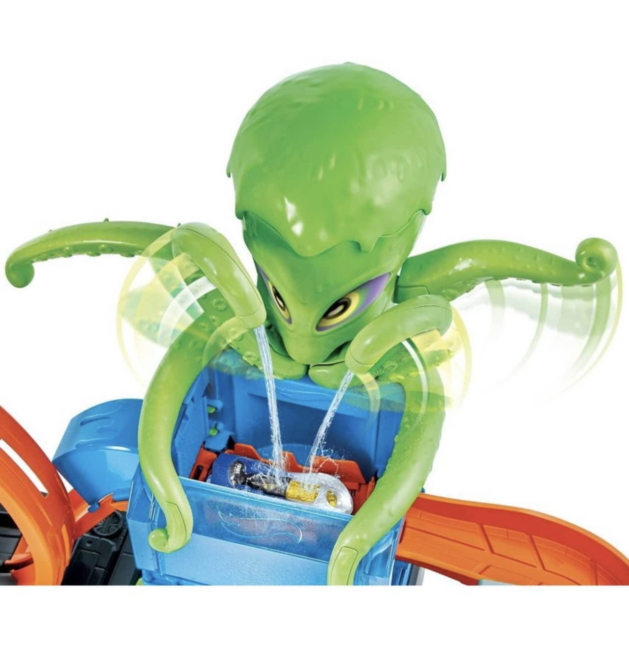 Hot Wheels Ultimate Octo Car Wash Playset with No-Spill Water Tanks & 1 Color Reveal Car That Changes in Water - 4+ Foot Long Toy for Kids Ages 4+ | Fun Car Wash Pretend Play for Boys & Girls | Great Gift for Birthday & Christmas