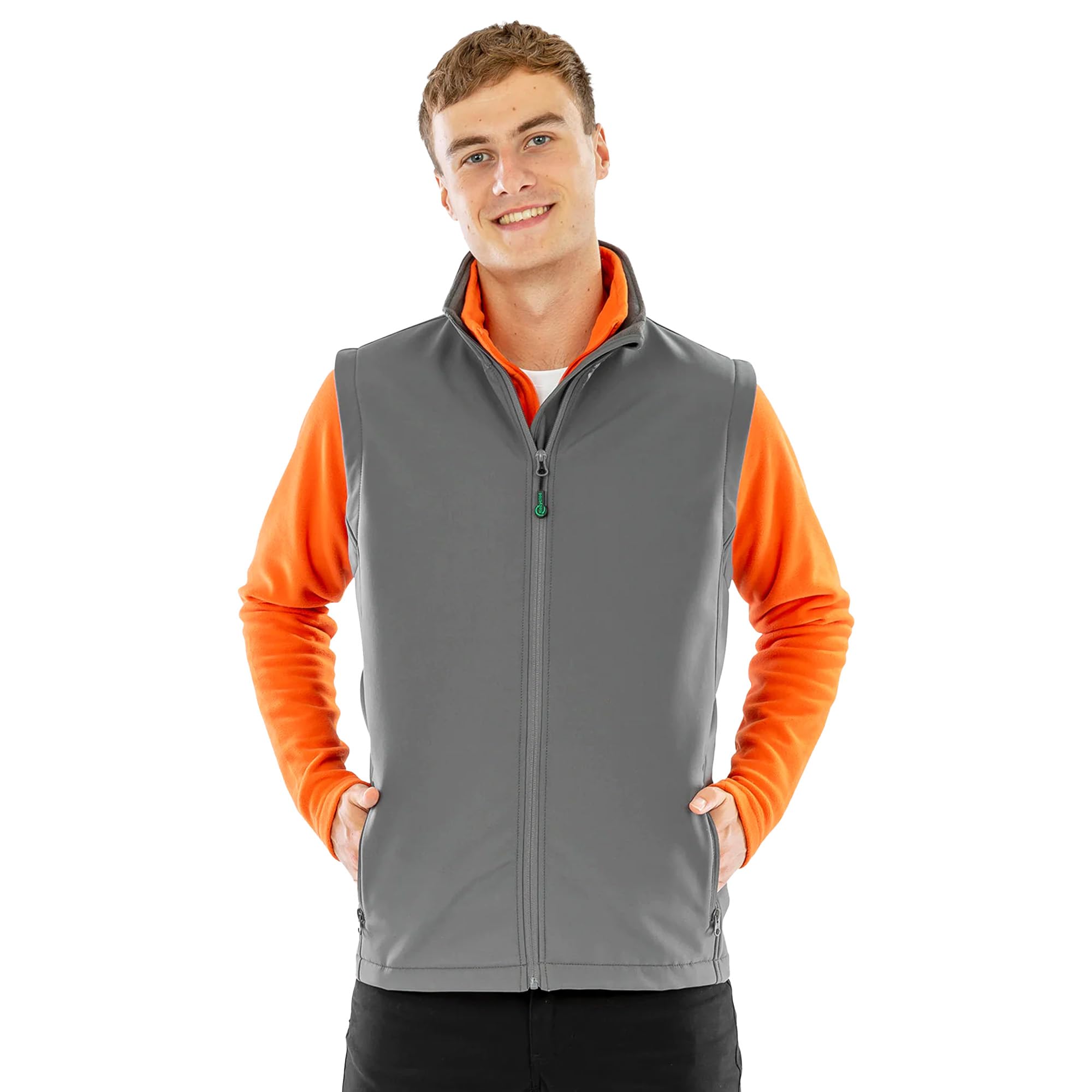 Men's Printable Body Warmer - Thermal Insulated Vest for Cold Weather - Perfect for Outdoor Activities, Hiking, and Winter Sports