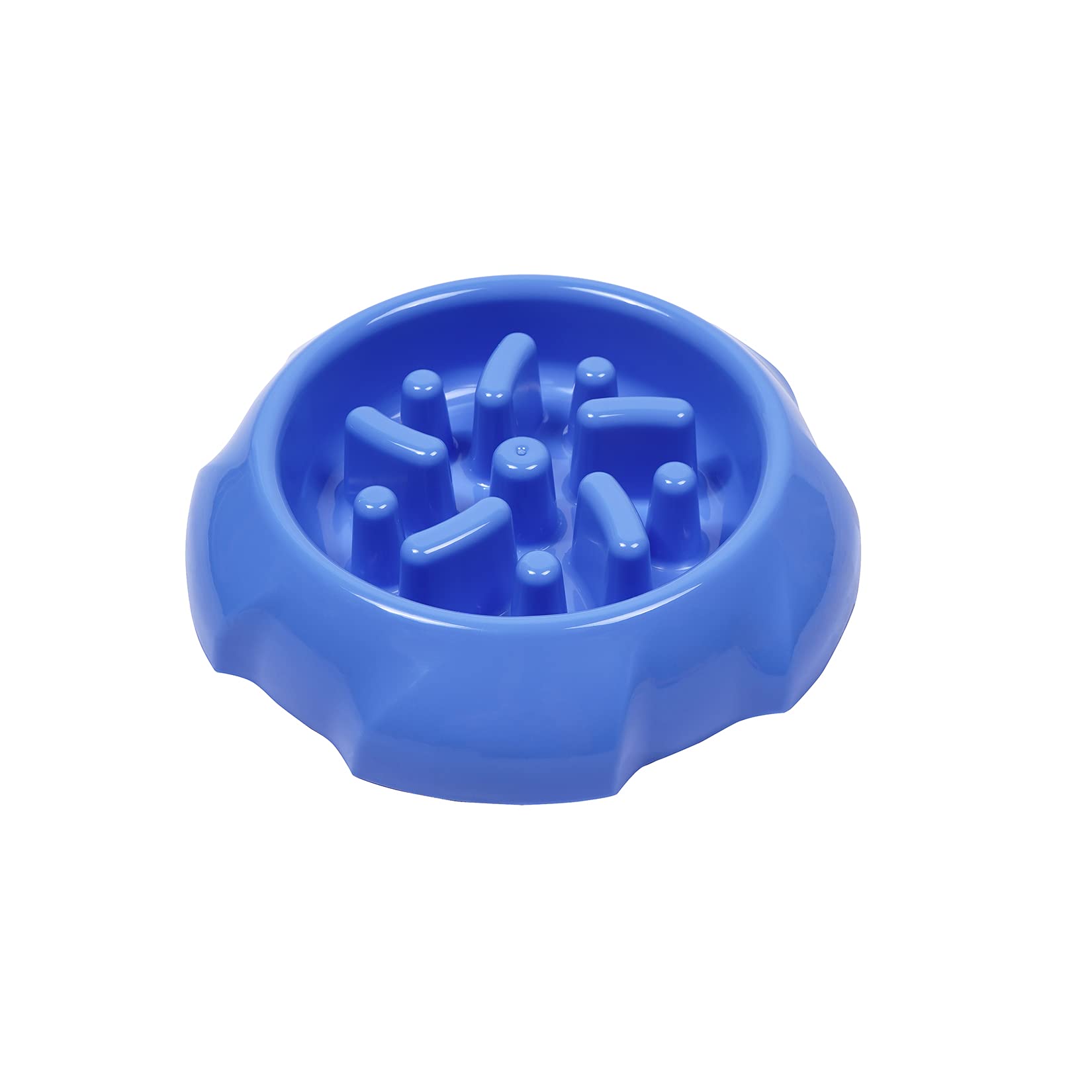 Slow Feeder Dog Bowls for Large, Medium Dogs & Puppies - Puzzle Feeder Bowl to Prevent Fast Eating & Bloat - Fun Interactive Mealtime Solution for Labs, Golden Retrievers & Active Breeds - Perfect for Anxious or Overeaters During Training & Feeding Time
