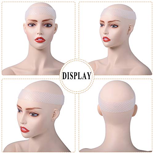 Non-Slip Transparent Silicone Wig Grip Band for Women - Invisible Hair Accessory for Secure Wig Hold During Workouts, Cosplay & Daily Wear