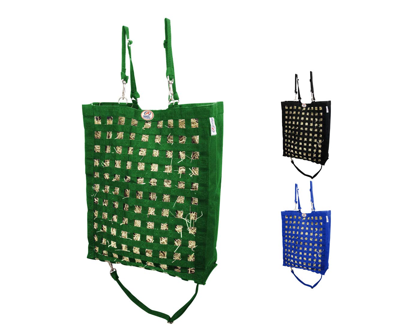 Ultra Slow Feeder Horse Hay Bag - Heavy Duty Bottom for Grazing Control - 6 Month Warranty - Perfect for Pasture, Stall & Trail Riding