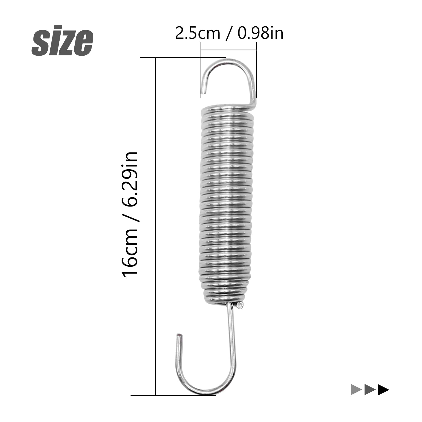 Ariens Gravely Lawn Mower Tension Spring 08320300 Replacement - Compatible with ZTX, ZT, XL, Ikon & Zoom Models - Perfect for Deck Maintenance and Smooth Mower Operation