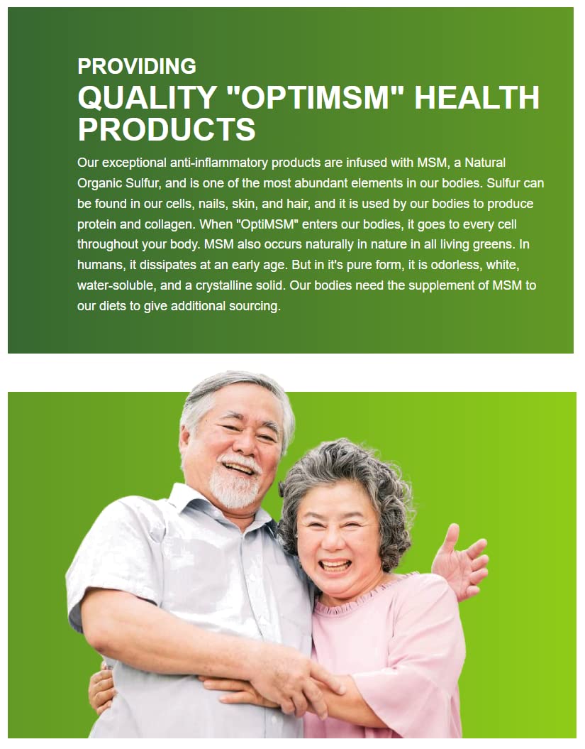 VitaLife Formulas MSM Gel with OptiMSM - Joint Pain Relief, Reduces Stiffness & Swelling, Improves Mobility & Collagen Production - Made in USA (4oz Airless Pump) - Perfect for Athletes, Arthritis Sufferers & Active Lifestyles