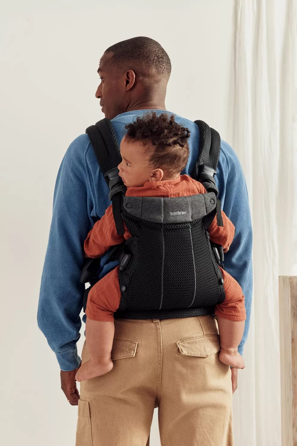 Baby Bjorn Baby Carrier Harmony 3D Mesh - Ergonomic Infant Carrier for Newborn to Toddler (7-35 lbs) - Breathable Mesh for Comfort - Perfect for Hiking, Travel & Everyday Use