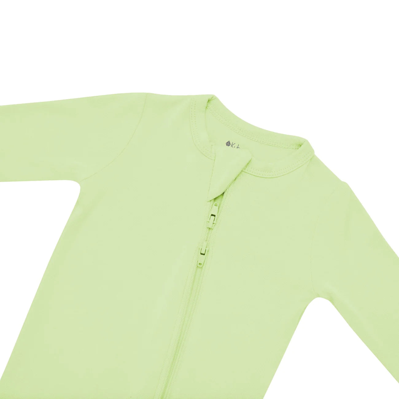 Soft & Cozy Zippered Footie Pajamas for Baby - Pistachio Green | Perfect for Sleepwear, Playtime & Loungewear