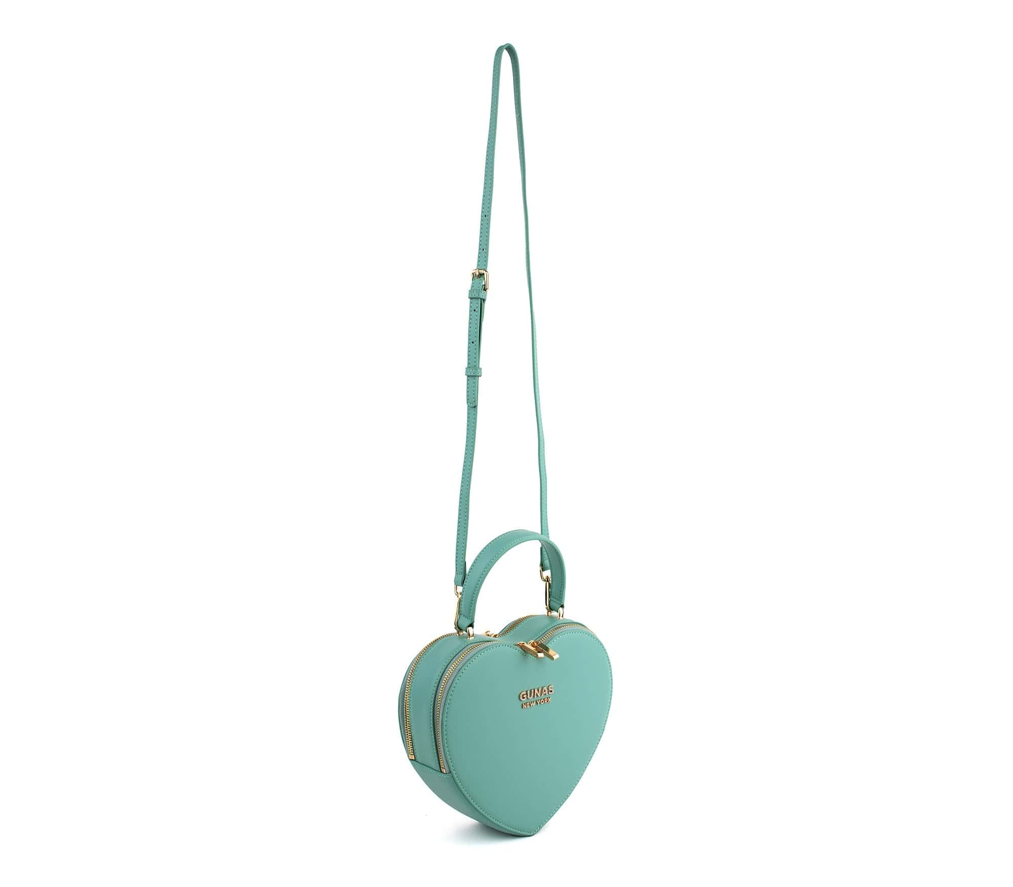 Sweetheart Tiffany Vegan Leather Crossbody Bag for Women | Blue | Stylish & Cruelty-Free Handbag for Everyday Use, Travel & Date Night
