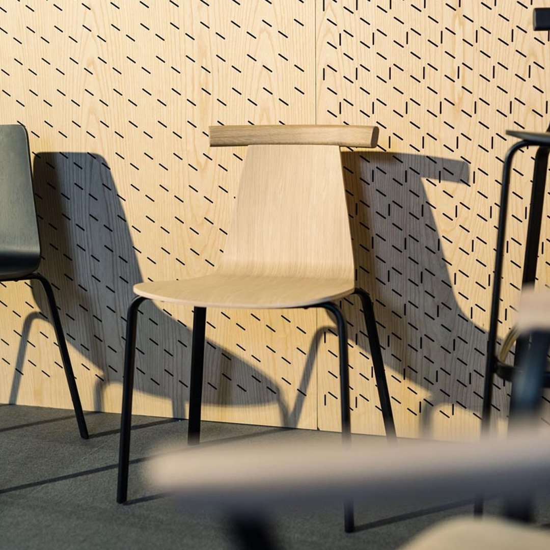 Atal Side Chair with Backrest - Modern Dining Chair for Kitchen, Living Room & Office - Comfortable & Stylish Home Furniture