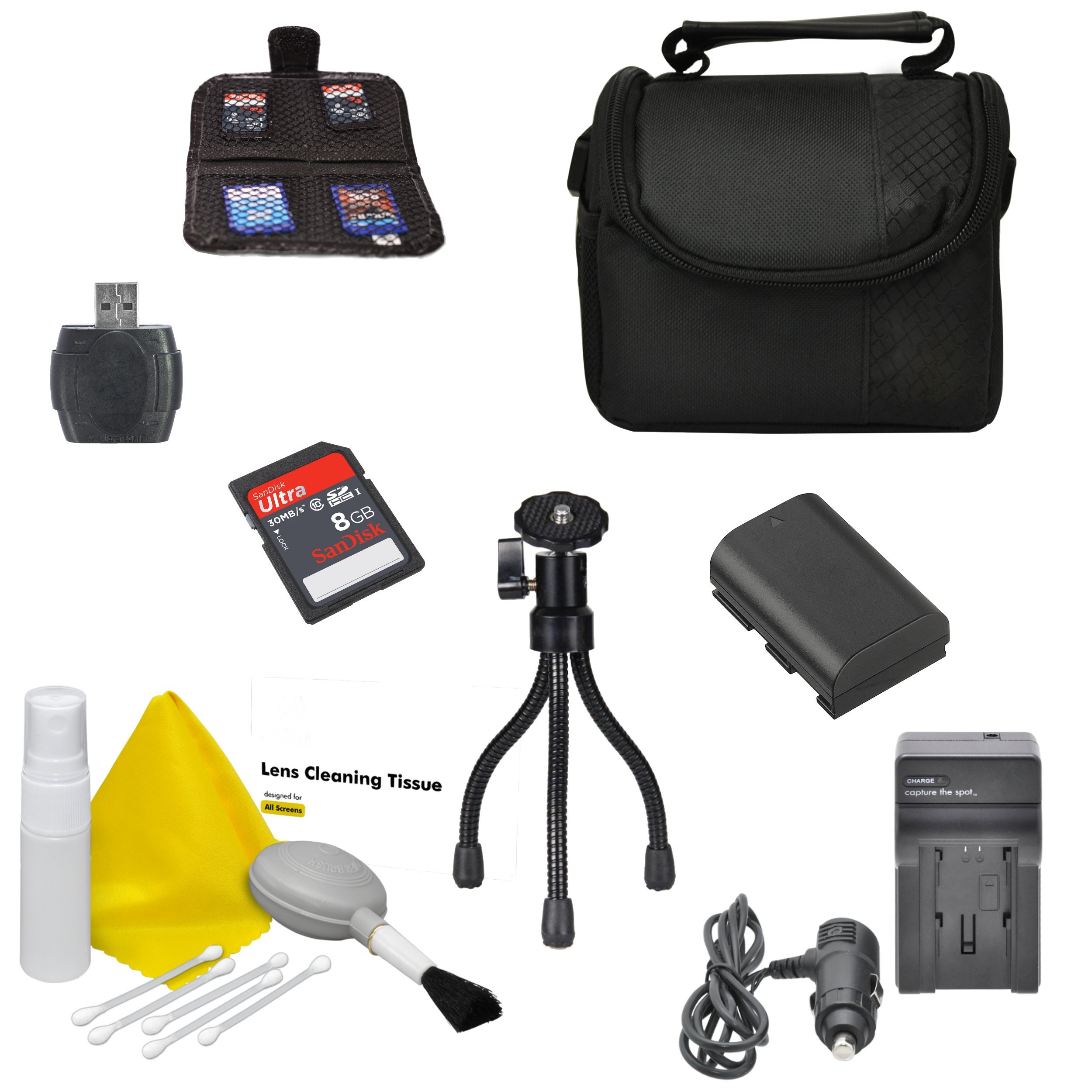Canon PowerShot SX210 IS Battery Kit with Charger - Travel & Photography Essentials