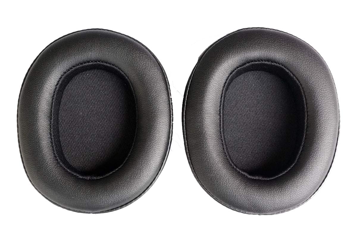 JBL E55BT Quincy Edition Replacement Earpads - Premium Black Memory Foam Cushions for Over-Ear Headphones - Noise Isolation & Comfort Upgrade - Perfect for Music, Gaming & Travel (1 Pair)