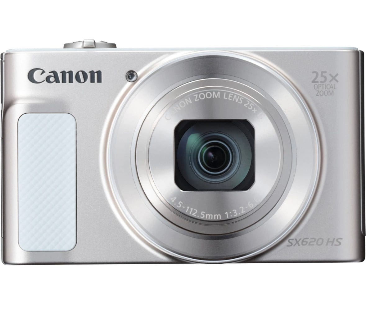 Canon PowerShot SX620 HS 20.2MP Digital Camera with 25x Optical Zoom - Silver | Compact Travel Camera for Vacation, Family Events & Outdoor Photography