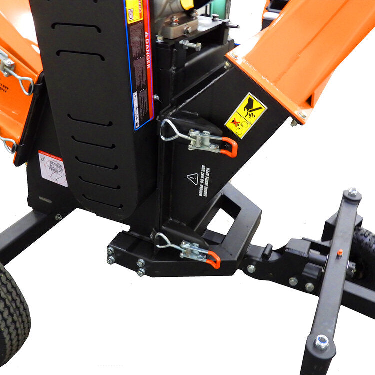 DK2 OPC566E 429cc 14HP Kohler CH440 Engine Electric Start Kinetic Drum Chipper Shredder - Perfect for Landscaping, Yard Waste & Tree Branch Removal