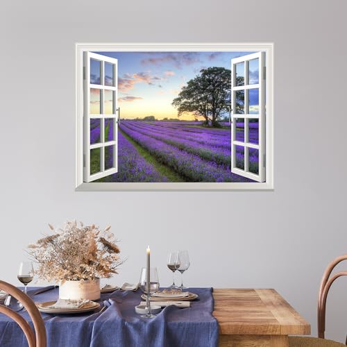 Sunrise on a Purple Filed