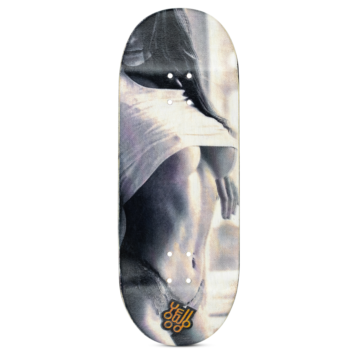 Yellowood Fingerboard Deck Underboob II - Professional Mini Skateboard for Tricks & Stunts | Perfect for Fingerboarding Enthusiasts & Skateboard Collectors | Great for Indoor Play & Office Stress Relief